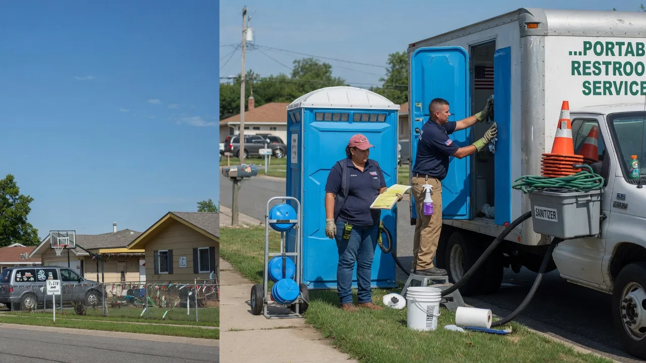 Portable Toilet Rental in Switz City, IN near me
